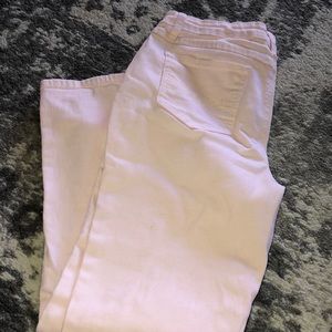 Light pink jeans